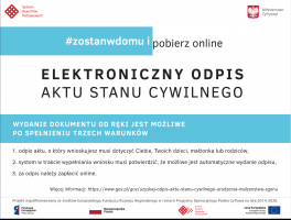 Po odpis aktu stanu cywilnego online